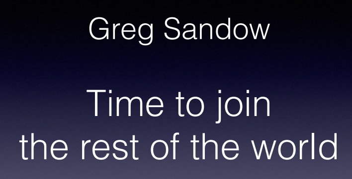 Greg Sandow