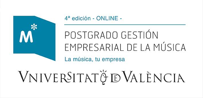 Postgrado Gestión Empresarial de la Música Universitat de València 4ª ed