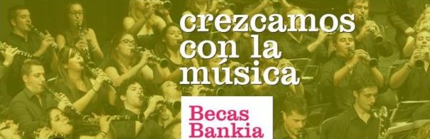 Becas Bankia musica 2015. Fsmcv
