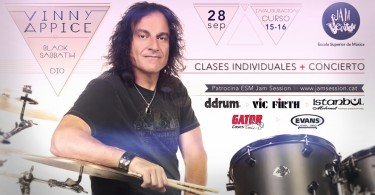 inauguracion jam session vinny appice 2015-2016