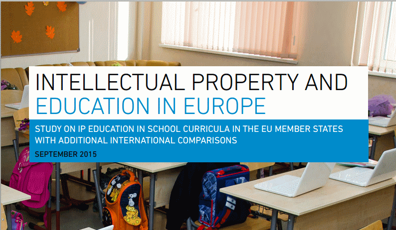 informe propiedad intelecual y educacion en europa oami