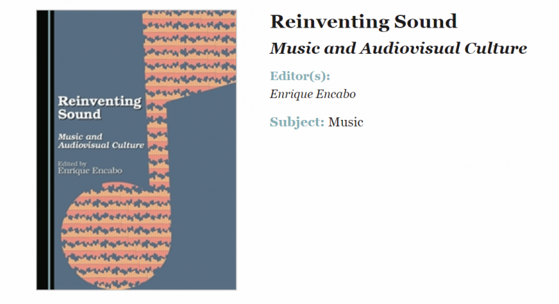 reinventing sound . Cambridge scholars, Enrique Encabo
