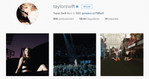 instagram musicos taylor swift