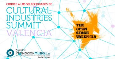 cultural industries summit, seleccionados, open stage valencia