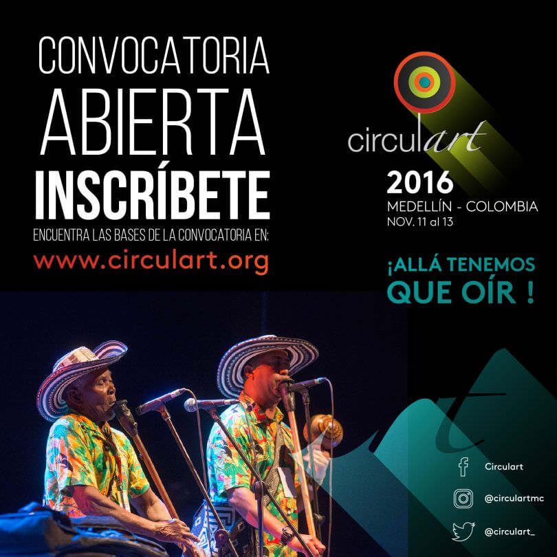 convocatoria Circulart 2016 para Artistas