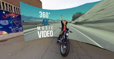 Videos musicales 360. Disfruta en todas direcciones