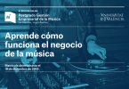 Abierta la preinscripción de la 6ª edición del Postgrado en Gestión Empresarial de la Música, Universitat de València.