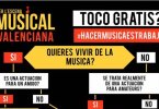 Infografía. ¿Toco gratis? #lamusicaestrabajo