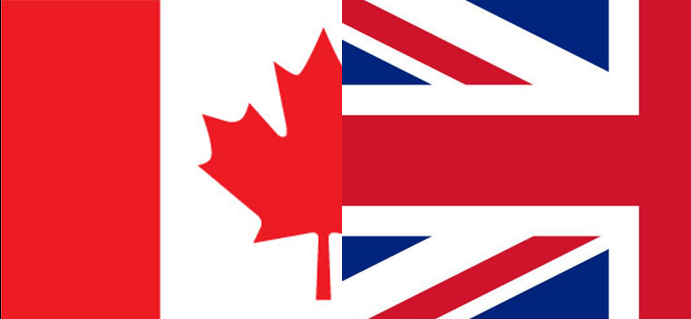 Recaudación música digital en Canadá y Reino Unido. 2015