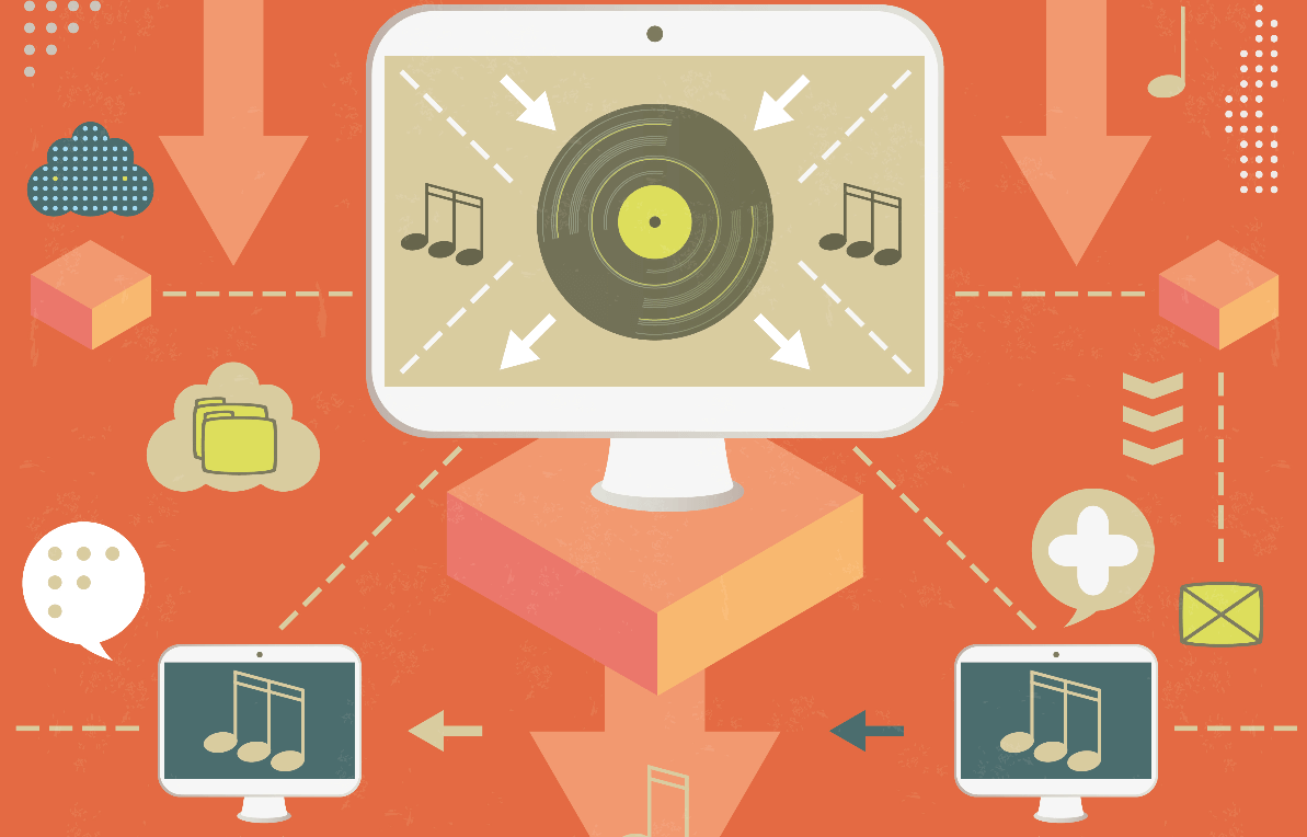 Infografía | Tabla comparativa de distribución digital de música