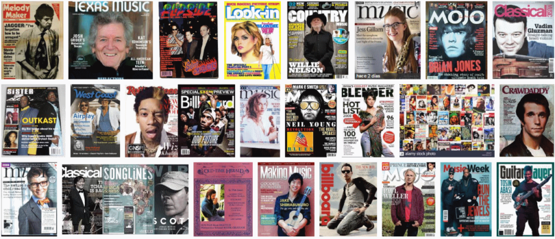 Revistas de Música de la A la Z | Revistas de Música Electrónica, Rock, Clásica y Más