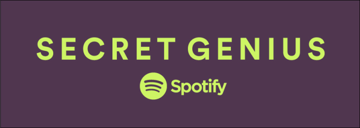 Nominados a los Spotify Secret Genius Awards 2018