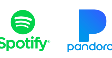 Spotify-Pandora-logos
