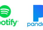 Spotify-Pandora-logos