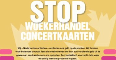 manifiesto artistas holandeses contra reventa