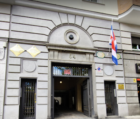 embajada de costa rica en espana
