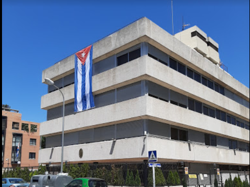 embajada de cuba en espana