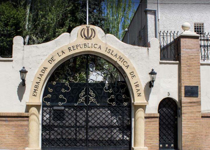 embajadas de iran en espana