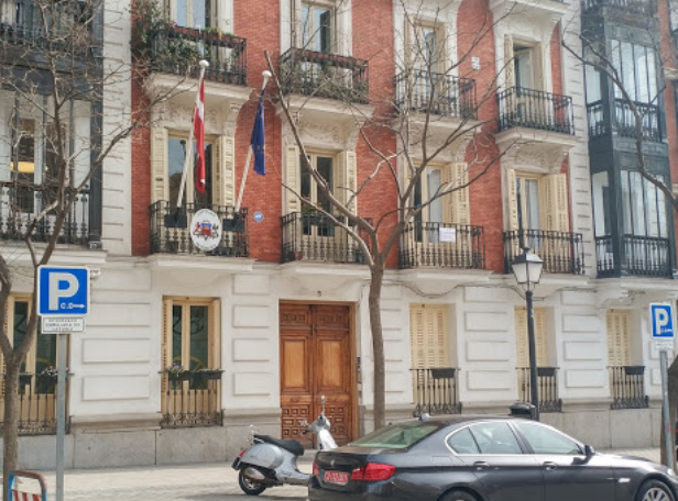 embajada de letonia en espana
