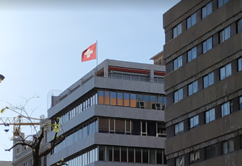 embajada de suiza en espana