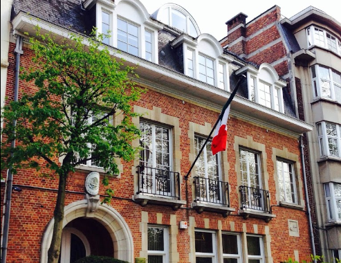 embajada de mexico en belgica