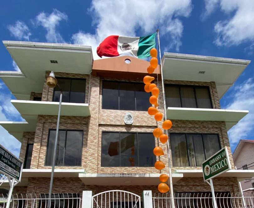 embajada de mexico en guyana
