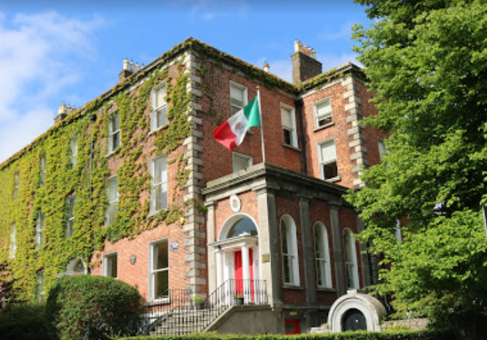 embajada de mexico en irlanda