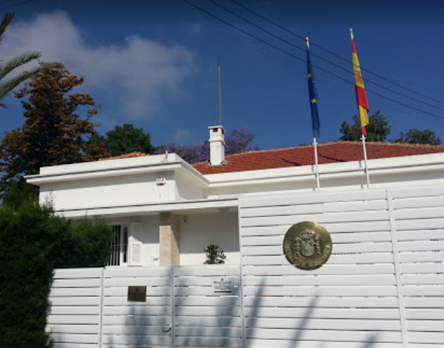 embajada de espana en chipre