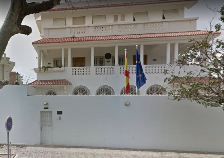 embajada de espana en senegal