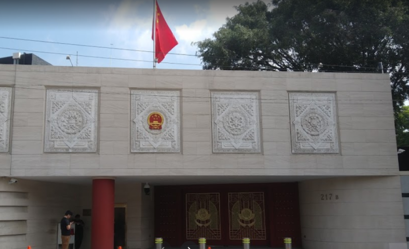 embajada de china en mexico
