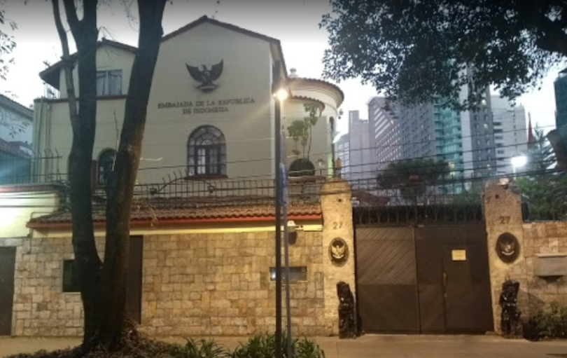 embajada de indonesia en mexico