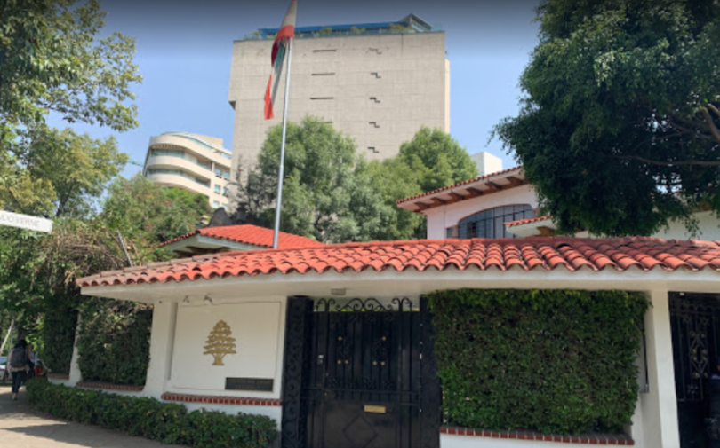 embajada del libano en mexico