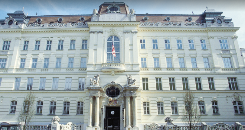 embajada de estados unidos en austria