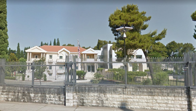 embajada de estados unidos en montenegro