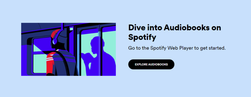 audiobooks spotify