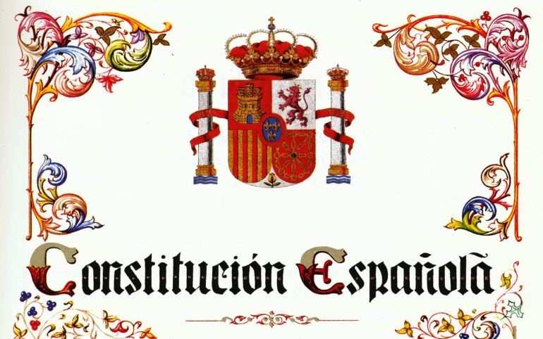 constitucion espanola en pdf